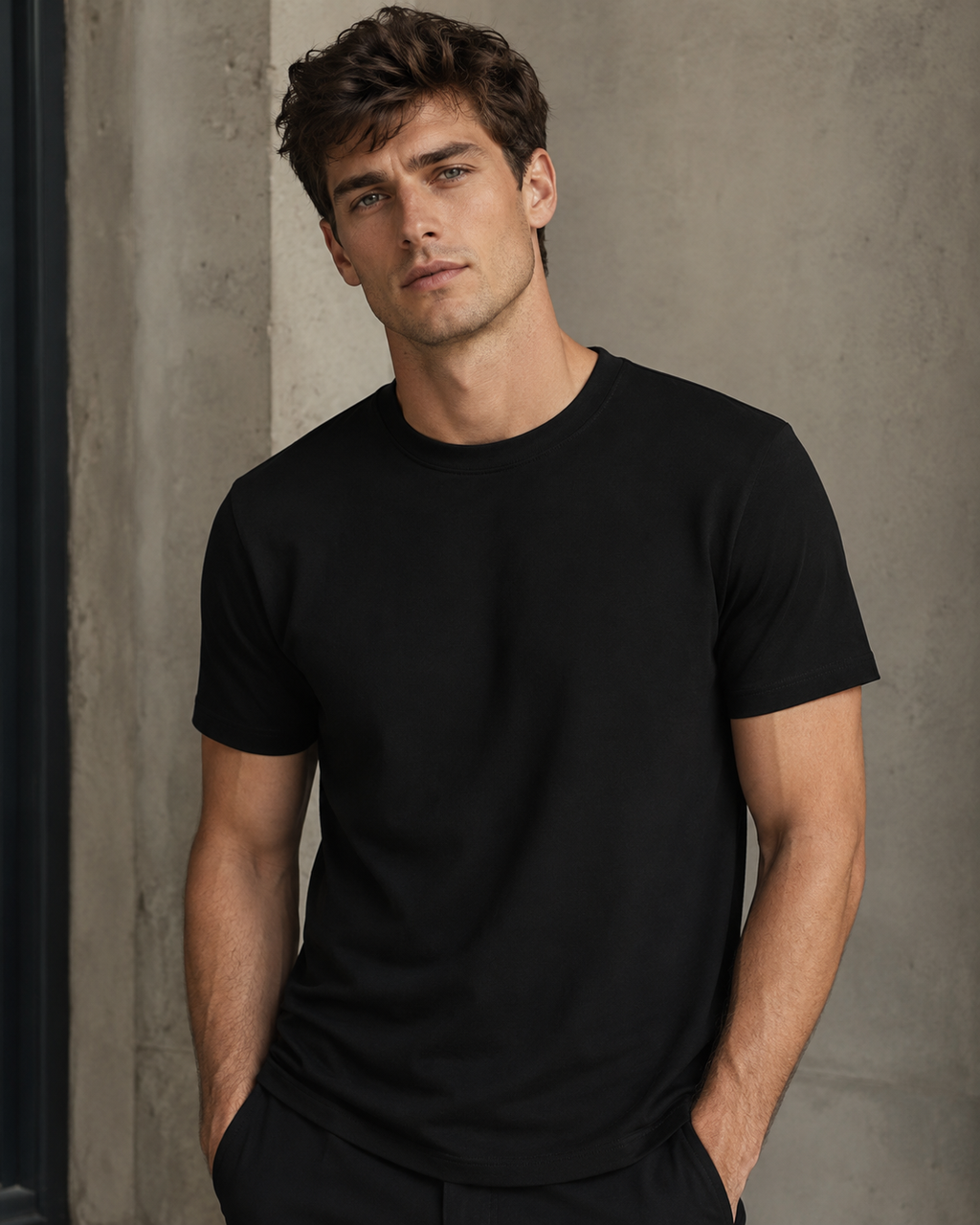FOLDE Essential Tee — Black