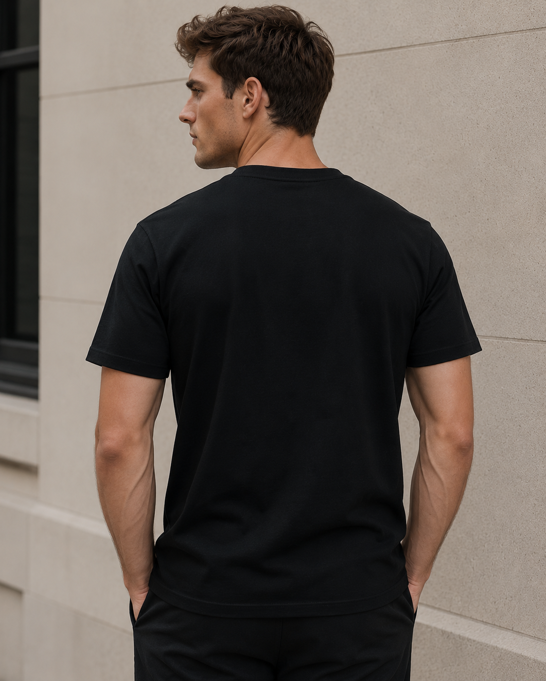 FOLDE Essential Tee — Black