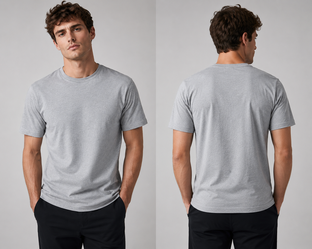 FOLDE Essential Tee — Gray