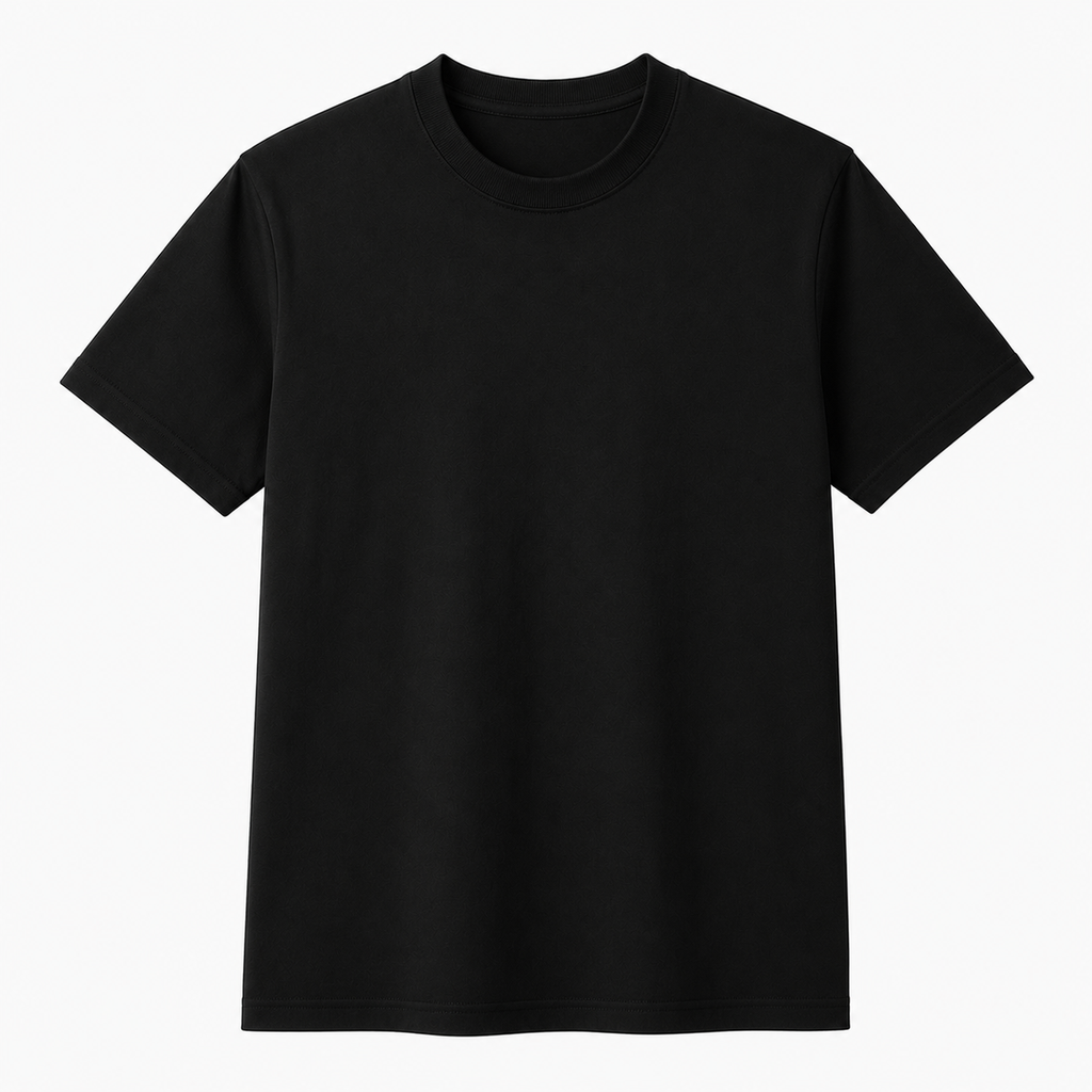 FOLDE Essential Tee — Black