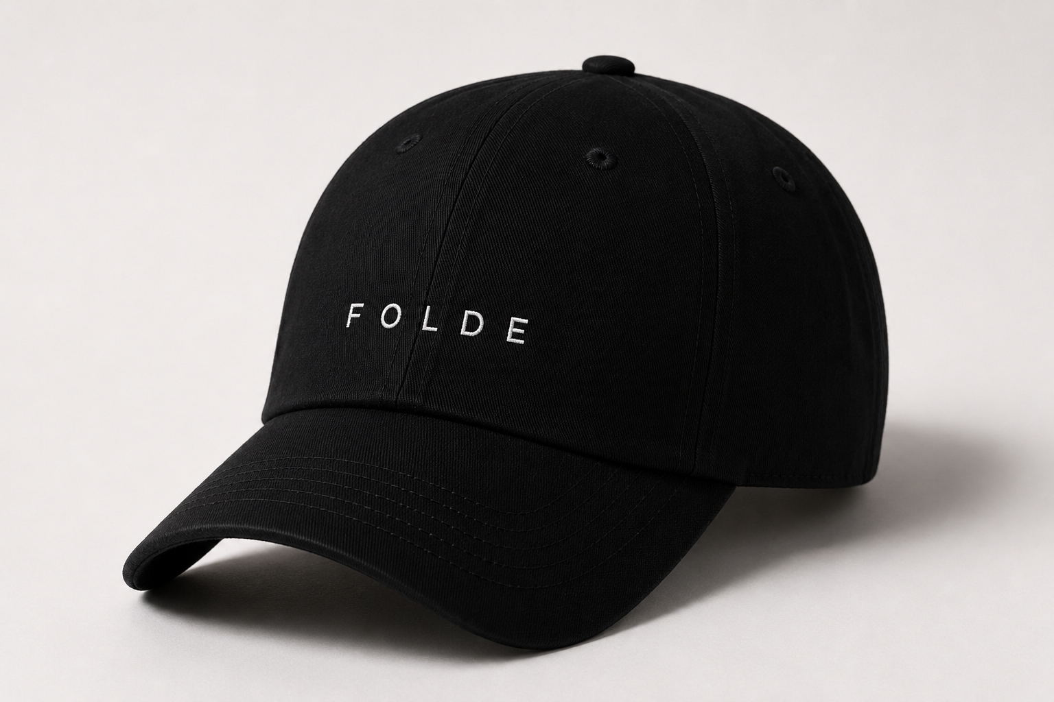 FOLDE Structured Twill Cap