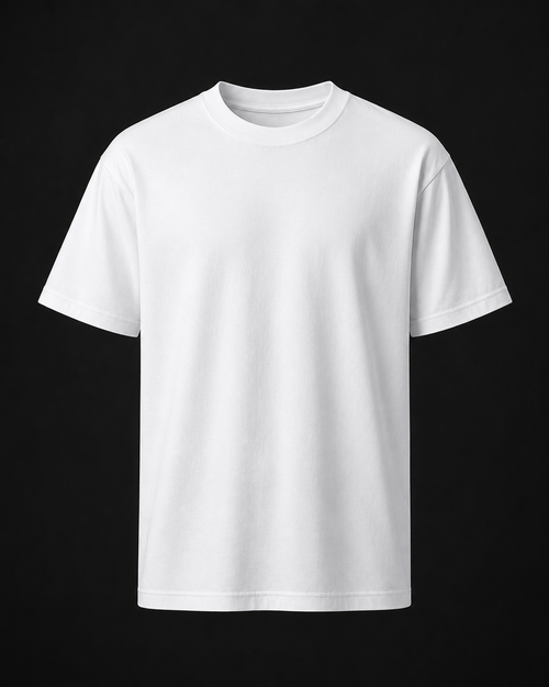 FOLDE Essential Tee — White